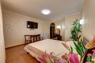 Отели эконом-класса Лика Отель Киев Люкс с кроватью размера «king-size»-3